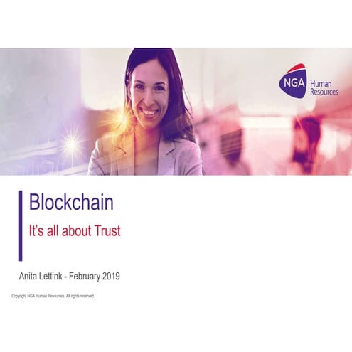 Blockchain: It's all about Trust