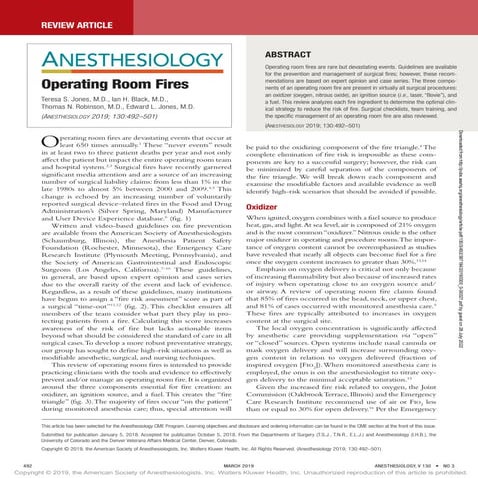 Fire in ot | PPT
