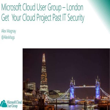 Risk Management for Public Cloud Projects