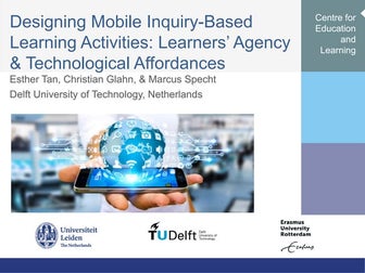 Designing Mobile Inquiry-based Learning Activities: Learners' Agency and Tech...
