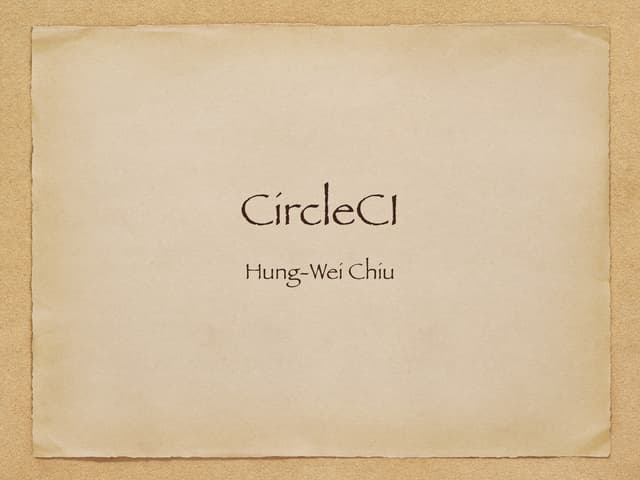 Introduction to CircleCI
