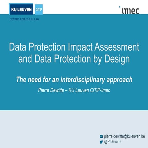 20190423 PRiSE model to tackle data protection impact assessments and data pr...