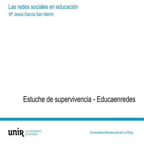 Estuche de supervivencia - Educaenredes