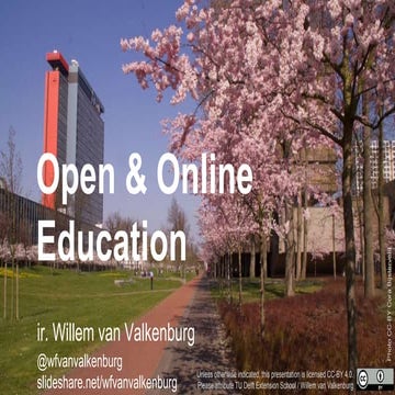 TU Delft Open & Online Education for SEFI PTEE2019
