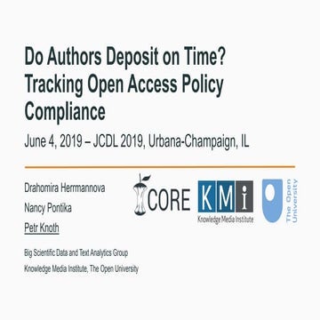 Assessing Compliance with the UK REF 2021 Open Access Policy