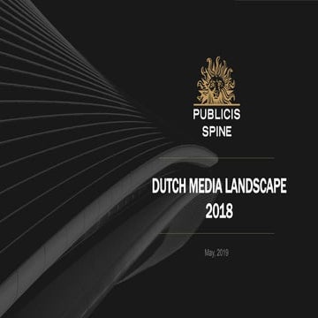 Dutch Media Landscape 2018 by Publicis Spine