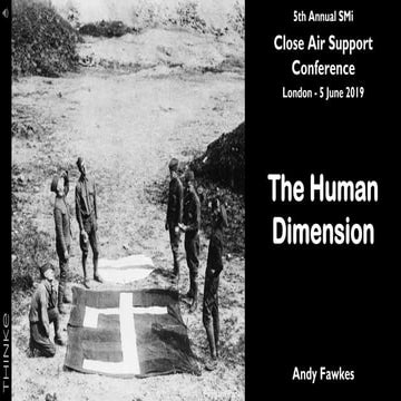 Close Air Support - The Human Dimension