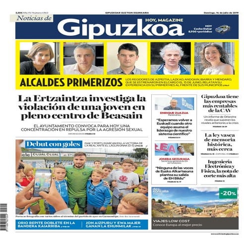 Las empresas de Gipuzkoa son las que mayor rentabilidad tienen de la CAV