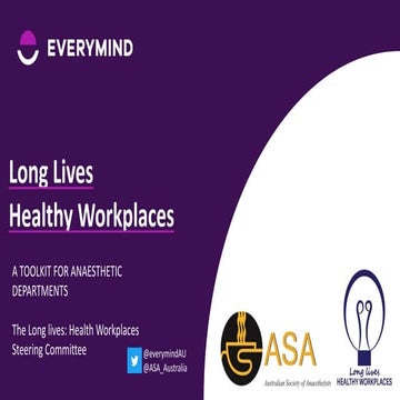work force wellbeing promoting health and wellness | PPTX