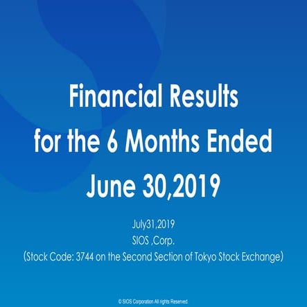 20190731financial results-presentation