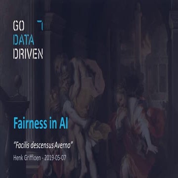 Fairness in AI - Towards more Ethical predictive models - Big Data Expo 2019
