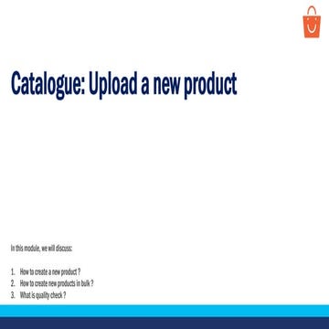Upload a new product