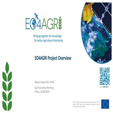 20190925 agri futureday workshop   eo4agri overview v01