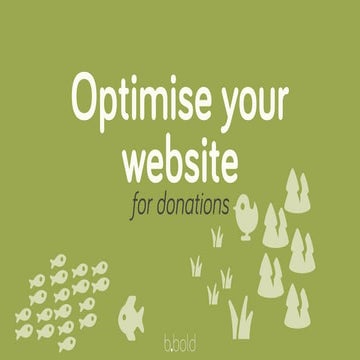 Optimise your website for donations - RaiseNow Zürich 2019