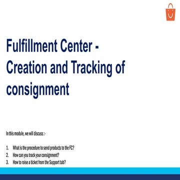 FC creation and tracking