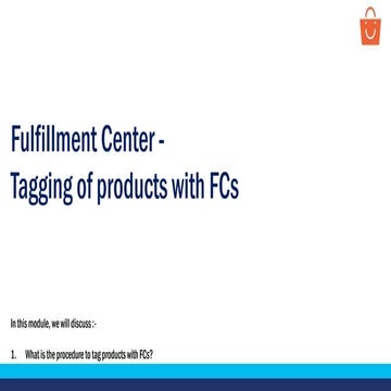 Tagging of FC products