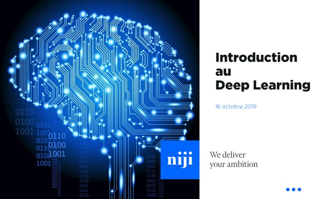 Introduction au Deep Learning 