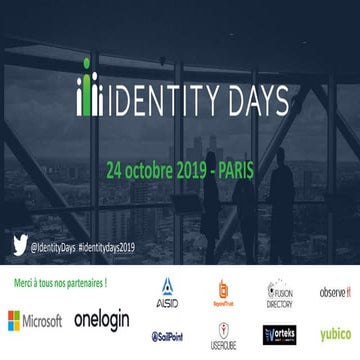 Identity Days 2019 - Sécurisation MiM (Peter Geelen)