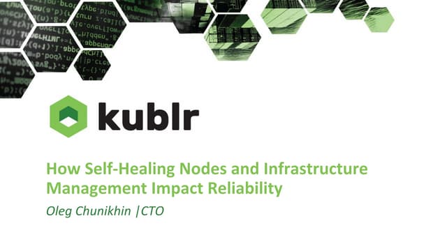 Kubernetes stack reliability