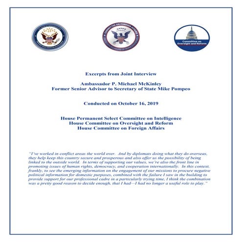 Letter to president donald trump | PDF