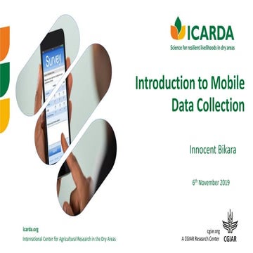 Introduction to mobile data collection