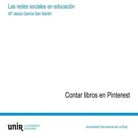 Contar libros en Pinterest
