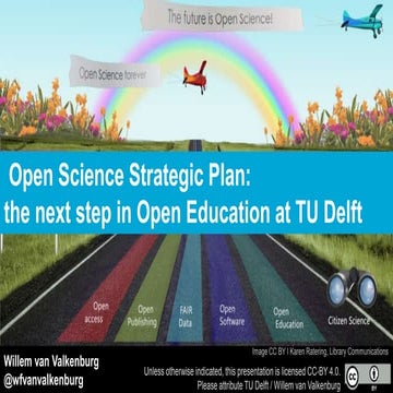 TU Delft Open Science Strategic Plan #oeglobal19