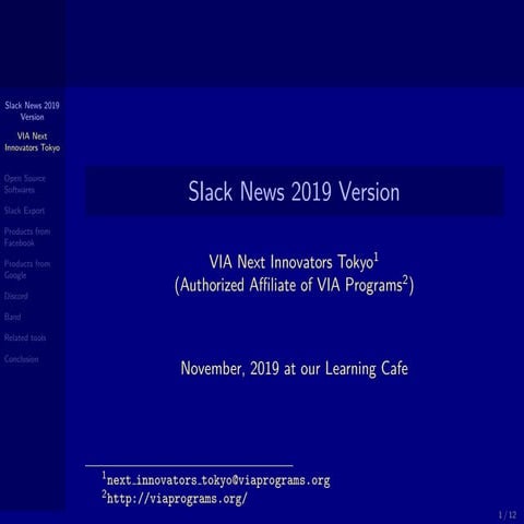 Slack News 2019