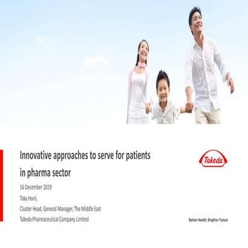 Innovative Approaches To Service For Patients In Pharma Sector
