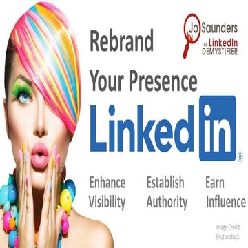 Rebrand Your LinkedIn Profile - AIOH2019