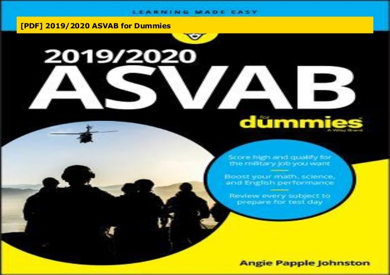 [PDF] 2019/2020 ASVAB for Dummies