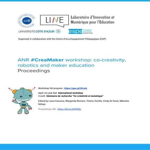 2019 Cocreativity workshop proceedings 