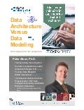 DataEd Slides:  Data Architecture versus Data Modeling