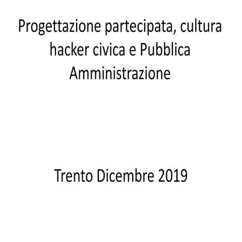 Civic e Urban hacking