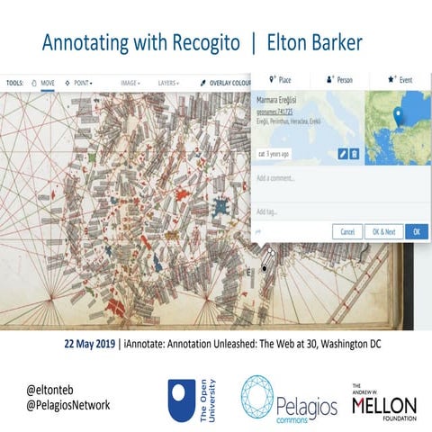 Pelagios @ https://iannotate.org/ 2019