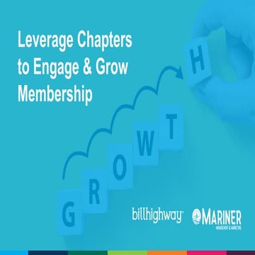 Leverage Chapters to Engage & Grow Membership