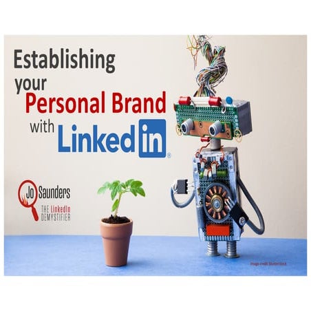 Establish Your Personal Brand with LinkedIn