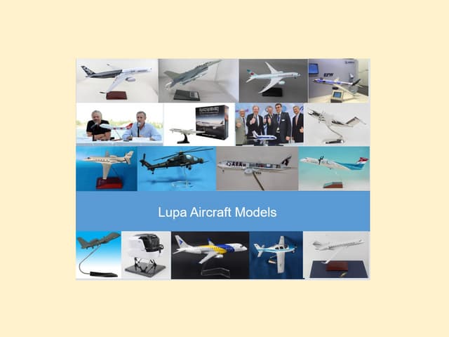 2020 lupa aircraft models general presentation