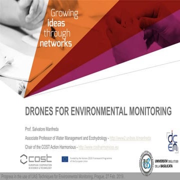 DRONES FOR ENVIRONMENTAL MONITORING