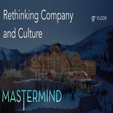 Rethinking Company and Culture