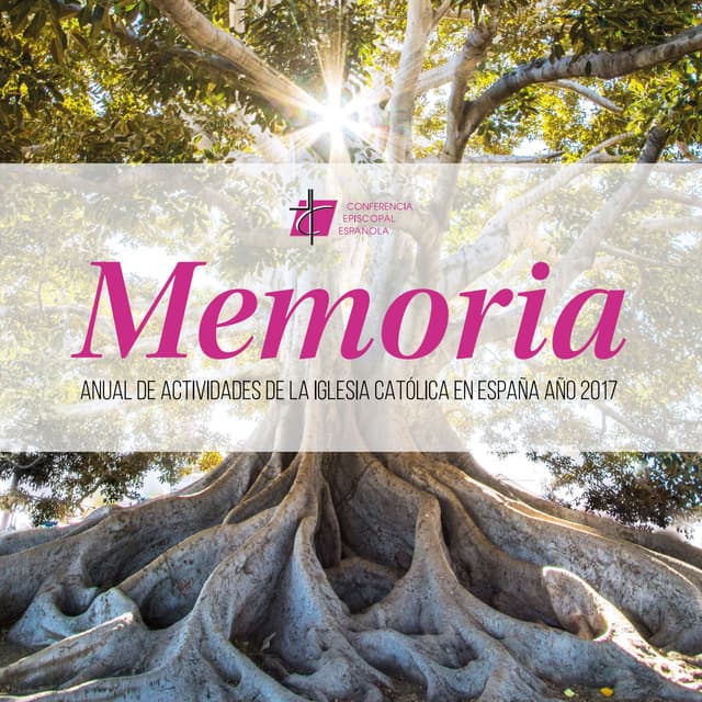 Memoria anual de actividades de la Iglesia Catolica en Espana 2017