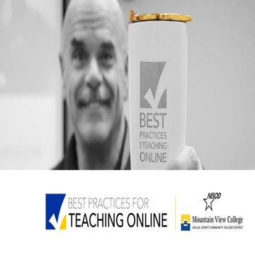 Launching Best Practices for Teaching Online