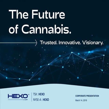 Hexo Corp 2021 Q2 investor deck - 5.14.2021