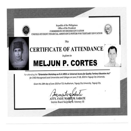 2019  RA  10931  Universal  Access Tertiary Education Act