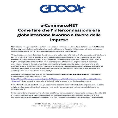 2019 settembre 26 presentazione per linked in come sfruttare l'interconnessione 