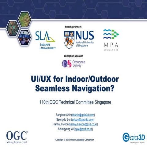 UI/UX for Indoor/Outdoor Seamless Navigation?