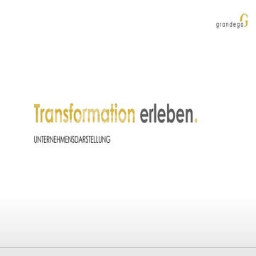 grandega Unternehmenspräsentation