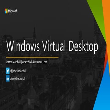 Chalkline Microsoft Webinar about Windows Virtual Desktop