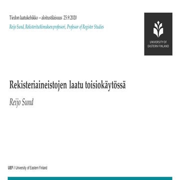 rekisteriaineistojen-laatu-toisiok-yt-ss-professori-reijo-sund-it