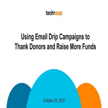Using Email Drip Campaigns to Thank Donors and Raise More Funds